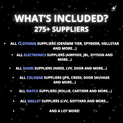 All Suppliers Bundle